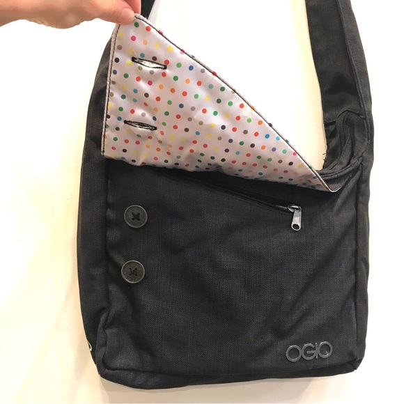 OGIO Brooklyn Charcoal Grey Tablet Bag - Picture 4 of 7